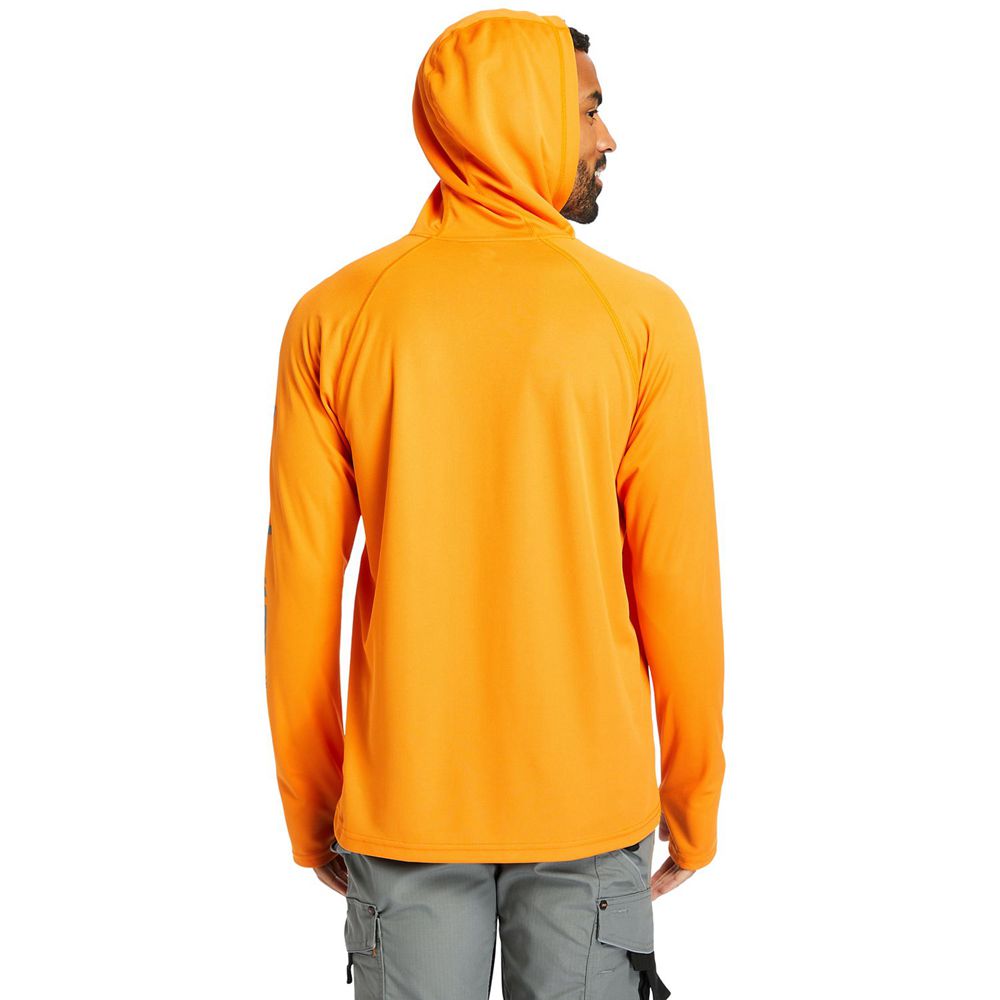 Hanorac Timberland Barbati Portocalii - Pro® Wicking Good Hoodie - Romania - FLCDGH647